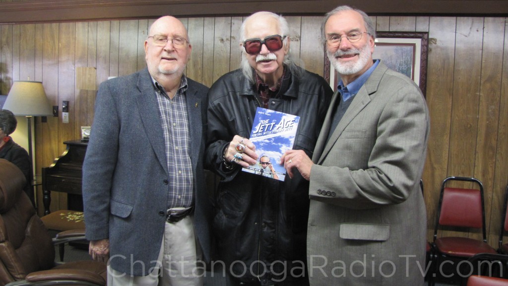Johnny Eagle, Tommy Jett and Ralph Vaughn at book signing, Jan. 10, 2015