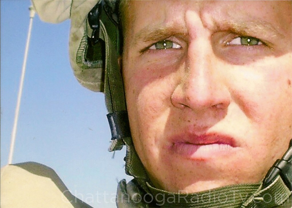 Nathan Rogers in Iraq