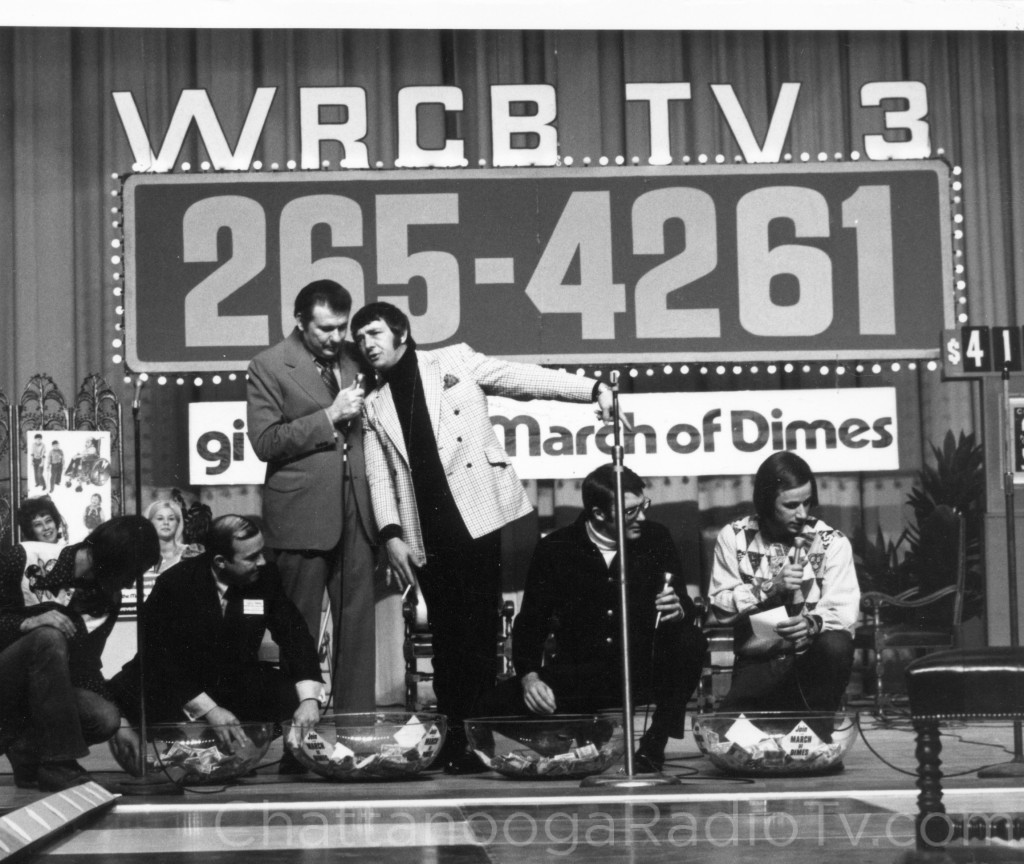 1972 March of Dimes Telerama, with Roy Morris and Richard Dawson standing
